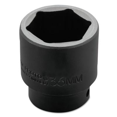 Stanley?? Products Torqueplus Metric Impact Sockets 1/2 in, 1/2 in Drive, 36 mm, 6 Points, 7436M