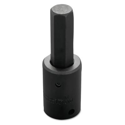 Stanley® Products Metric Impact Socket Bits, 1/2 in Drive, 17 mm Tip, 7441-17M