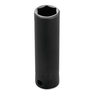 Stanley® Products Torqueplus Deep Impact Sockets , 3/4 in Drive, 5/8 in Opening, 6 Points, 07510L