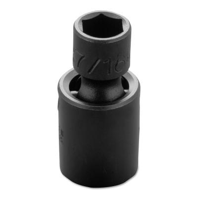 Stanley® Products Drive Universal Impact Sockets, 9/16 in Drive, 27/32 in, 2 19/32 in L, 6 Points, 74276P