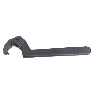 Stanley?? Products Adjustable Pin Spanner Wrenches, 4 3/4 in Opening, Pin, Forged Steel, 11 3/8 in, C497