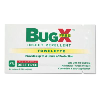 First Aid Only® BugX DEET Free Insect Repellent Towelette, 18-830