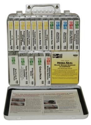 First Aid Only® 24 Unit Steel First Aid Kits, Weatherproof Steel, 5301