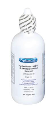 First Aid Only® Eye Flush Bottles, 4 oz, 7-006