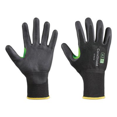 Honeywell CoreShield™ A3/C Coated Cut Resistant Glove, 9/L, HPPE/Basalt, Nitrile Micro-Foam, 13 ga, Black, 23-0513B/9L
