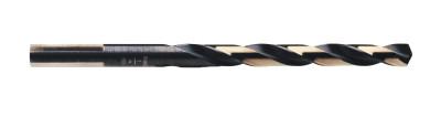 Stanley® Products Black & Gold HSS Fractional Drill Bits, 25/64 in, Split Point, 3019025B