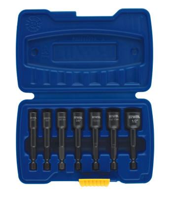 Stanley® Products 7-pc POWER-GRIP Sets, 1/4 in Drive, Carbon Steel, 394100