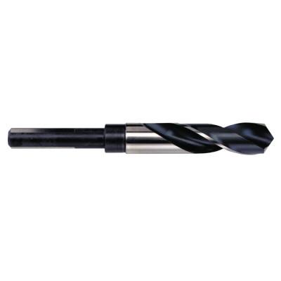 Stanley® Products Silver & Deming High Speed Steel Fractional 1/2" Reduced Shank Drill Bit, 59/64", 91159