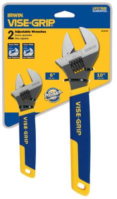 Stanley?? Products 2-pc Adjustable Wrench Sets,  6 in; 10 in Long, 2078700