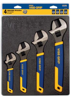 Stanley?? Products 4-pc Adjustable Wrench Tray Set, 6 in, 8 in, 10 in, 12 in, 2078706