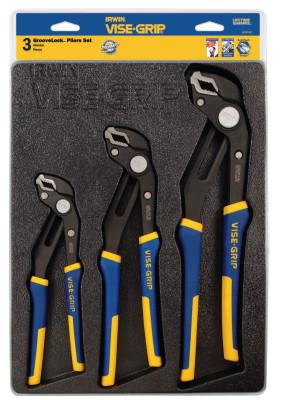 Stanley® Products 3-pc GrooveLock Pliers Sets, with Storage Tray, 2078710