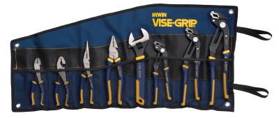 Stanley® Products 8-pc GrooveLock Pliers Sets, GrooveLock, Linesman, Long Nose, Diagonal, SlipJoint, 2078712