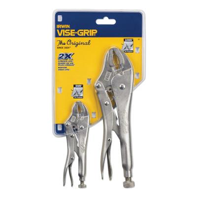 Stanley® Products The Original™ 2-Pc Locking Plier Set, 5 in; 10 in, 5WR; 10WR, 37