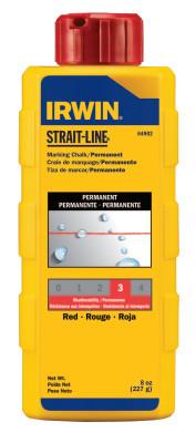 Stanley® Products Permanent Staining Marking Chalks, 8 oz, Permanent Red, 64902