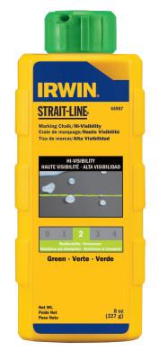 Stanley® Products Hi-Visibility Marking Chalks, 8 oz, Hi Vis Green, 64907