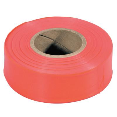 Stanley® Products Flagging Tape, 1-3/16 in x 150 ft, Red Glo, 65601