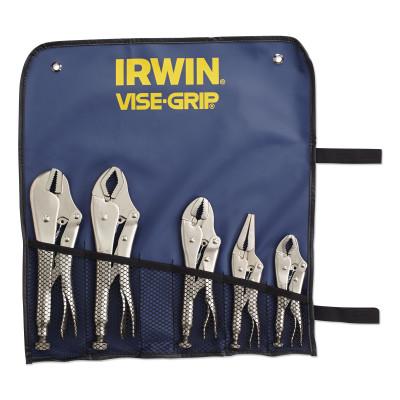 Stanley® Products The Original™ 5-Pc Locking Pliers Kitbag Set,5 in; 6 in; 7 in; (2) 10 in, 68