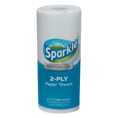 Georgia-Pacific Sparkle ps Perforated Paper Towels, 2-Ply, 11x8 4/5, White,70 Sheets, 2717201