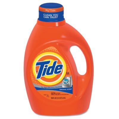 Procter & Gamble HE Liquid Laundry Detergent, 100 oz, Bottle, Original Scent, 40217