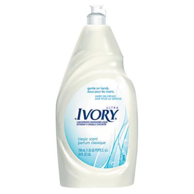 Procter & Gamble Ivory Dish Detergent, Classic Scent, 24 oz Bottle, 25574