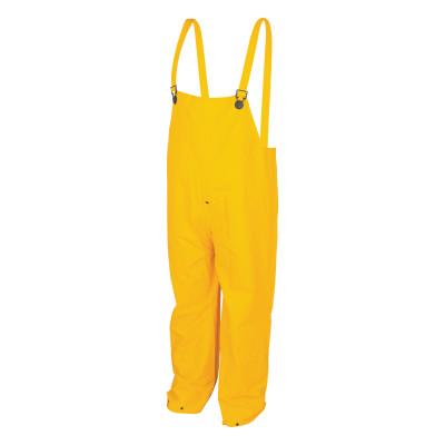 MCR Safety 200BP Classic Series Bib Pants, Yellow, Large, 200BPL