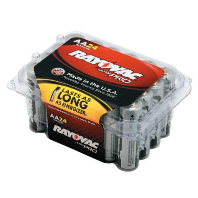 RAYOVAC?? Ultra Pro Alkaline Reclosable Batteries, AA, ALAA-24PPJ