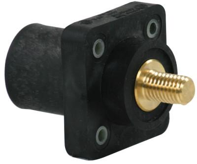 Eaton Crouse-Hinds Cam-LokÂ® J Series Connector, Female Receptacle, 250 MCM Capacity, Black, E1016-1631K