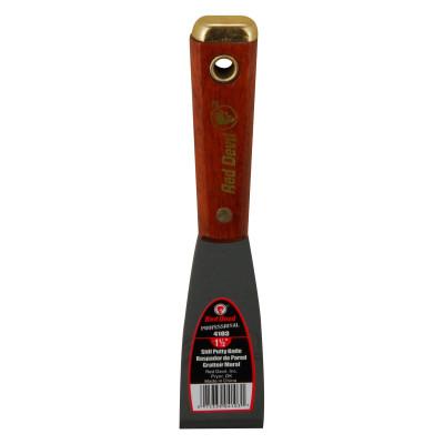 Red Devil 4100 Professional Series Wall Scrapers/Spackling Knives, 1-1/2 in Wide, Stiff Blade, 4103