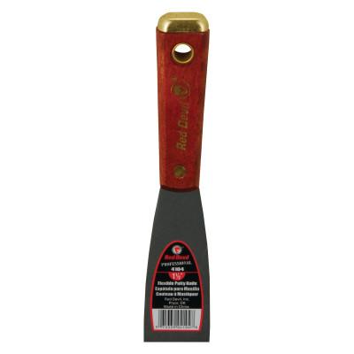 Red Devil 4100 Professional Series Putty Knives, 1 1/2 in Wide, Flexible Blade, 4104