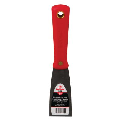 Red Devil 4800 Series Putty Knives, 1 1/2 in Wide, Flexible Blade, 4824