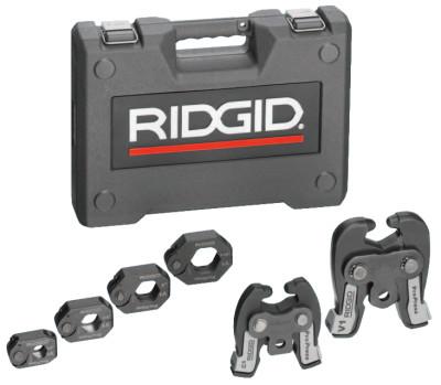 Ridge Tool Company ProPress Rings, V1/C1 Combo Kit, 1/2 in - 1 1/4 in, 28048