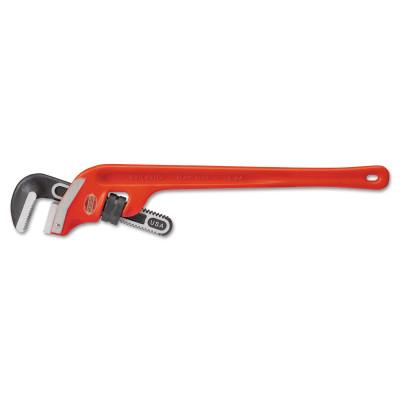 Ridge Tool Company Ductile Pipe Wrenches, Alloy Steel Jaw, 24 in, 31080