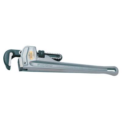 Ridge Tool Company Aluminum Straight Pipe Wrench, 818, 18 in, 31100
