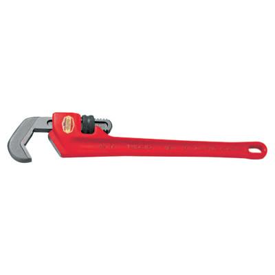 Ridge Tool Company Offset Hex Pipe Wrench, Forged Steel Jaw, 9-1/2 in, 31305