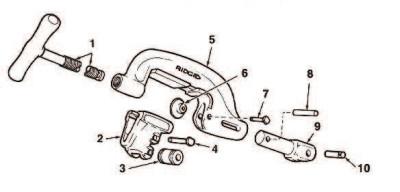 Ridge Tool Company Pipe Cutter Roller, 34305