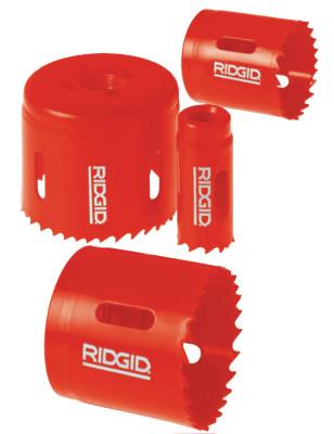 Ridge Tool Company Variable Pitch Bi-Metal Hole Saw, 1 3/8 in, 35 mm Dia., 1 1/8 in Depth, 52820