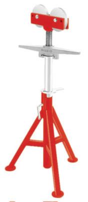 Ridge Tool Company RJ-98 Roller Head Low Pipe Stand, 24 in to 42 in High, 56667