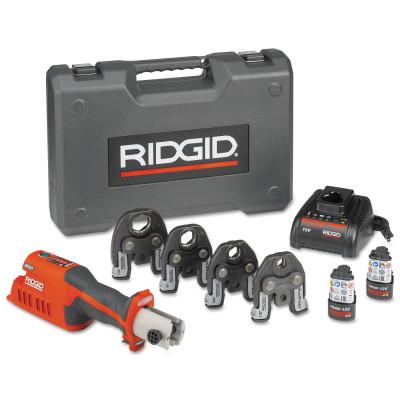 Ridge Tool Company RP 241 PP+LIO Kits, 12 V, Li-Ion Battery, 57373