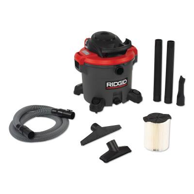 Ridge Tool Company NXT Wet/Dry Vacuum, 6 gal, 4.25 Peak HP, 62698