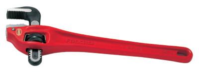 Ridge Tool Company Cast Iron Pipe Wrenches, Alloy Steel Jaw, 24 in, 89445