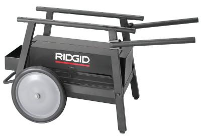 Ridge Tool Company Power Threading Machine Stand, Wheel and Cabinet, 92467