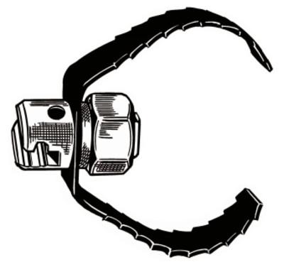 Ridge Tool Company Model 2 Strap Wrench Pin, 32045