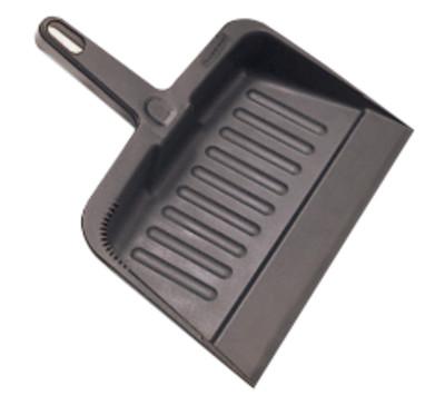 Newell Brands Dust Pans, 8 1/4 in x 12 1/4 in, Plastic, Charcoal, FG200500CHAR