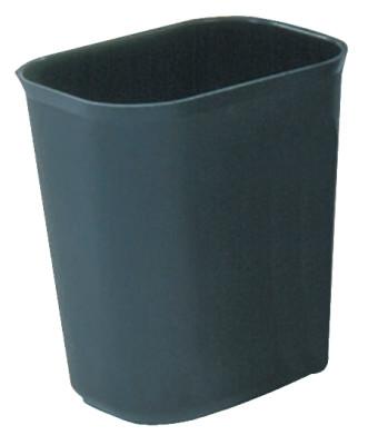 Newell Brands Fire Resistant Wastebasket, 28 qt, Fiberglass, Black, FG254300BLA