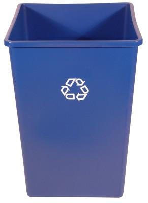 Newell Brands Recycling Containers, 35 gal, Blue, FG395873BLUE