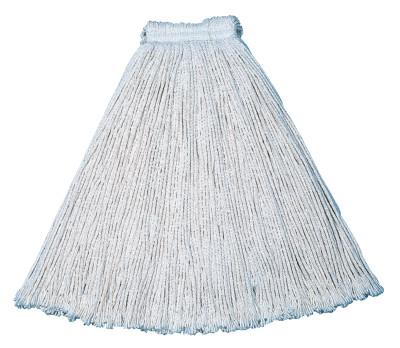 Newell Brands Value Pro Cut-End Cotton Wet Mop Head, #16, Cotton, 1 in Headband, FGV11600WH00