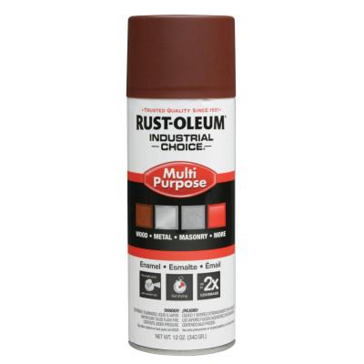 Rust-Oleum® Industrial Industrial Choice 1600 System Enamel Primer Aerosols, 12 oz, Red, 1667830