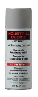 Rust-Oleum® Industrial Industrial Choice 1600 System Galvanizing Compound, 16 oz Aerosol Can, 1685830
