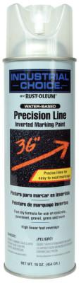 Rust-Oleum?? Industrial Industrial Choice?? M1600/M1800 System Precision-Line Inverted Marking Paint, 16 oz, Clear, Water-Based, 1801838