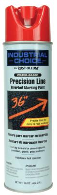 Rust-Oleum?? Industrial Industrial Choice?? M1600/M1800 System Precision-Line Inverted Marking Paint, 17 oz, Safety Red, Water-Based, 203038